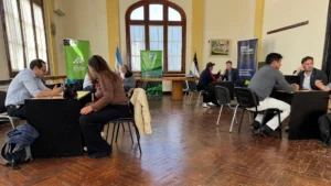 Presentaron líneas de financiamiento a PYMES y comercios en SAO